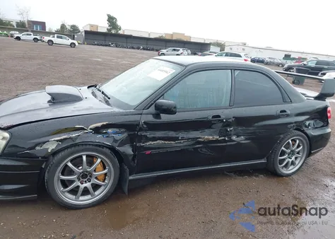 2004 Subaru Impreza Wrx Sti z USA, uszkodzony, nr VIN JF1GD70614L518855